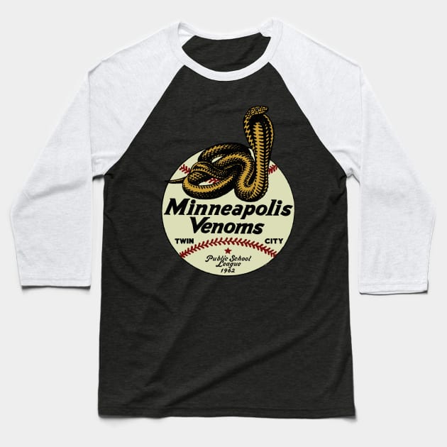 Vintage Minnesota Baseball Team Baseball T-Shirt by Kujo Vintage